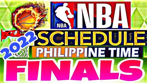 nba schedule philippine time